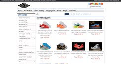 Desktop Screenshot of airjordanfashion.com